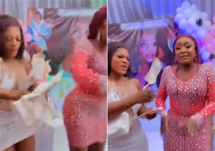 
Actress Destiny Etiko Rains Money On Lizzy Gold As She Celebrates Birthday 