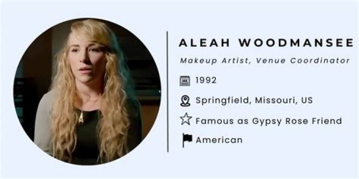 
Aleah Woodmansee Height, Weight, Net Worth, Age, Birthday, Wikipedia, Who, Nationality, Biography 