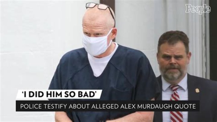 
Alex Murdaugh Cried and Said, ‘I Did Him So Bad’ When Shown Photos of Slain Son: Police Testimony 