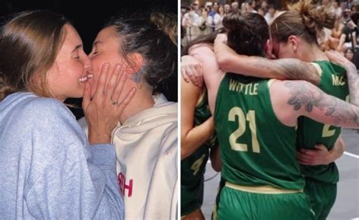 
Anneli Maley Partner Marena Whittle Make Up A Steamy Couple In Basketball 