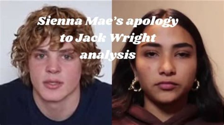 Apology Video Of Sienna Mae On Jack Wright & False Sexual Assault Allegation