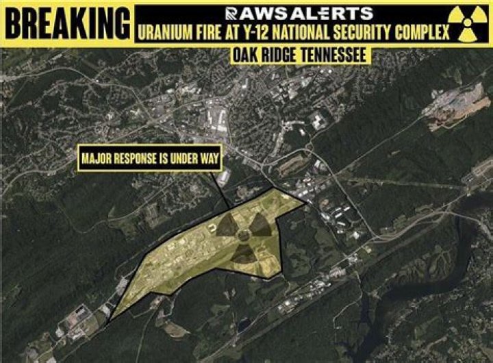 
“Are we under attack?”: Oak Ridge Tennessee Uranium fire sparks concern and panic 