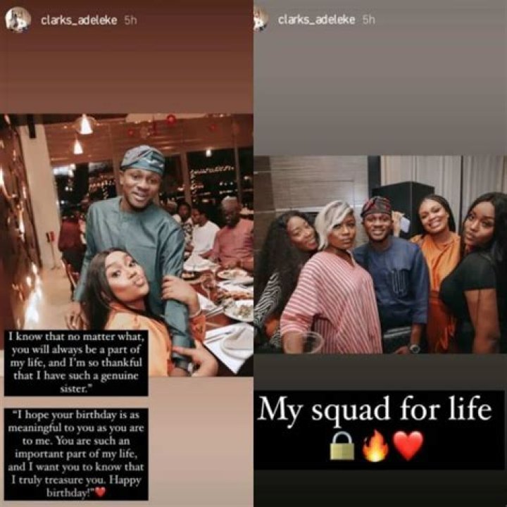 
Clarks Adeleke Is Grateful As Davido And Chioma Lavishly Surprise Him. 