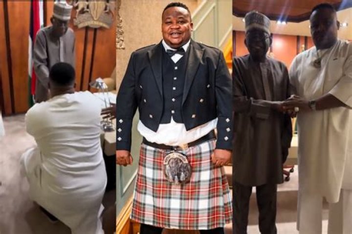 
Cubana Chief Priest has taken a swipe at the hardship of Nigerians 