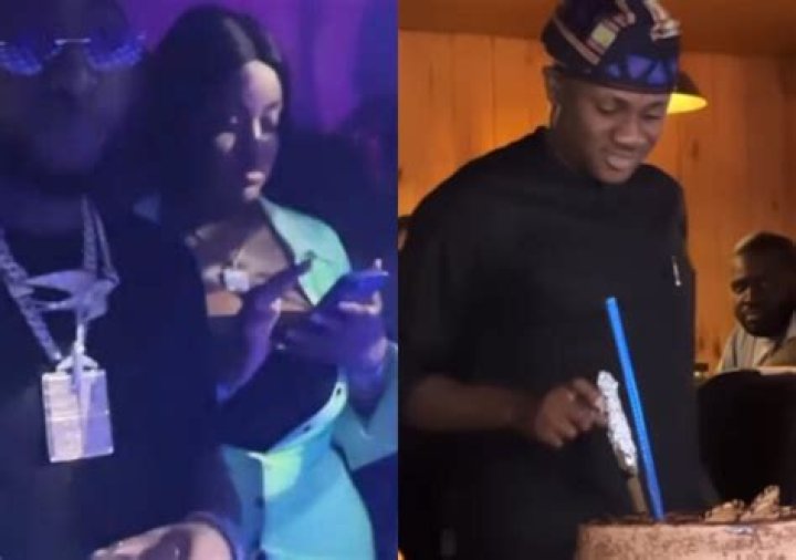 
“Davido Go Refund Her” – Reactions As Chioma Foots Over N1.9m Bill At Davido’s Cousin’s Birthday Party 