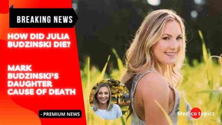 
How Did Julia Budzinski Die? Mark Budzinski Steps Away After Daughter’s Death News 
