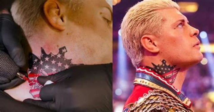 
Is Cody Rhodes’ Neck & Chest Tattoo Real? Meaning Explained As Ink Goes Viral On Twitter 