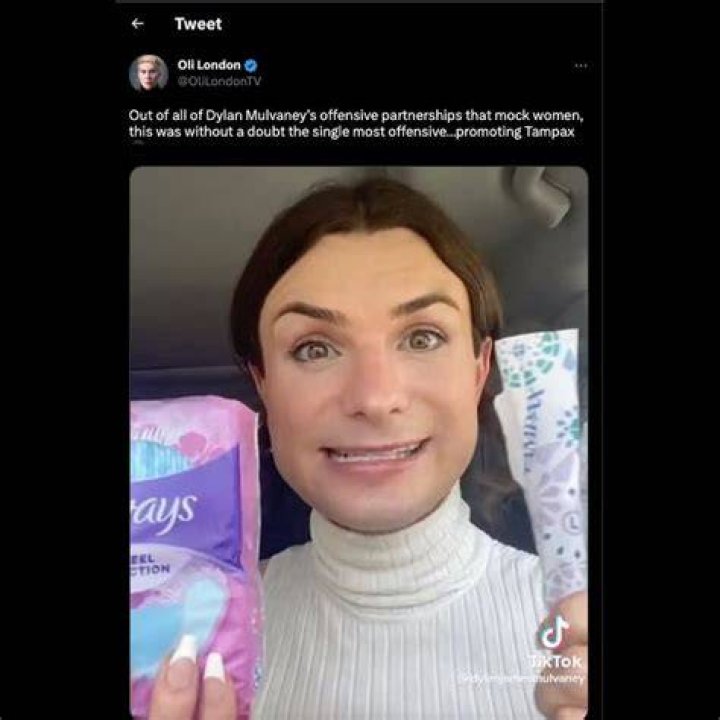 Is Dylan Mulvaney in a Tampax commercial? Viral tweet debunked