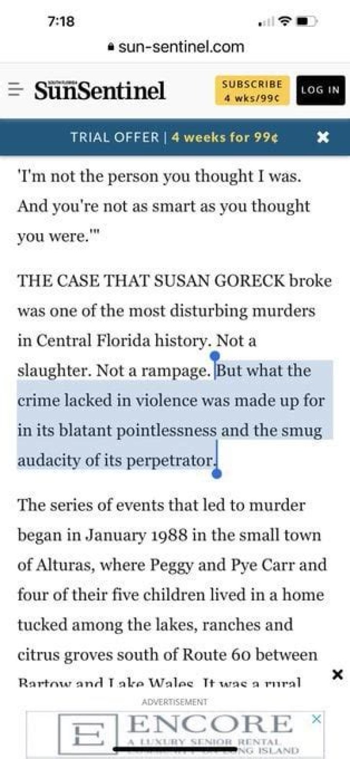 Is George Trepal Still In Prison? Peggy Carr Murder And Poisoning Case