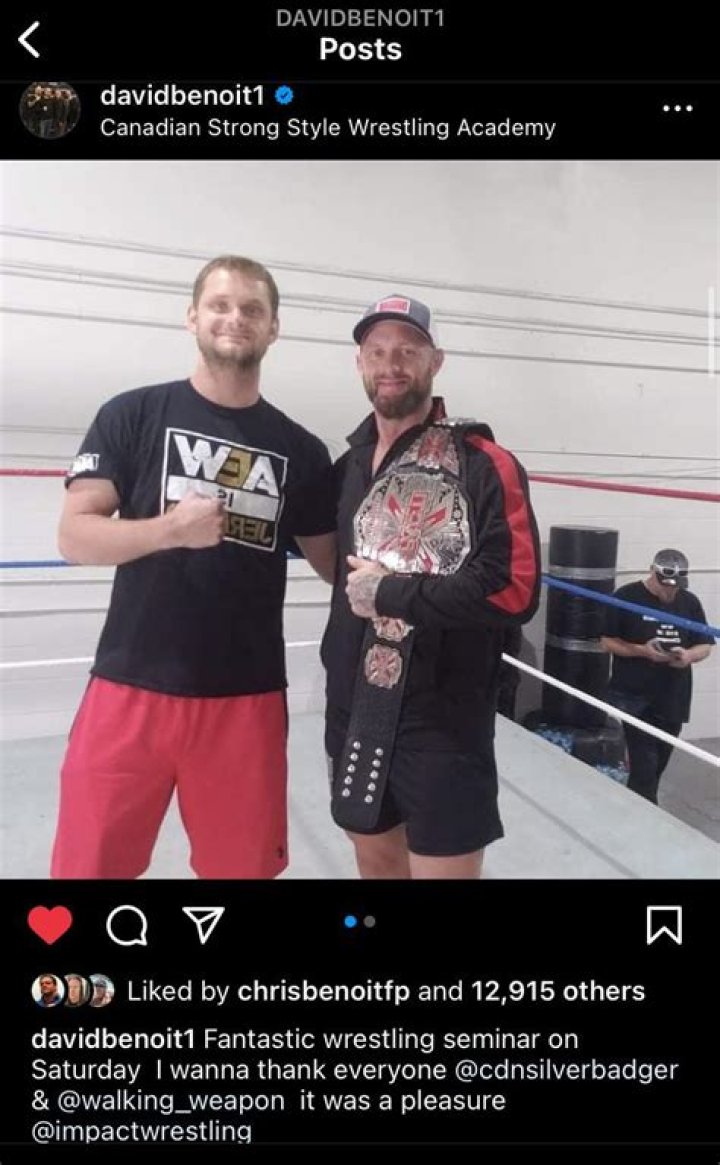 
Jordynne Grace Apologizes To Chris Benoit’s Son David Benoit For Comments On IG Live 