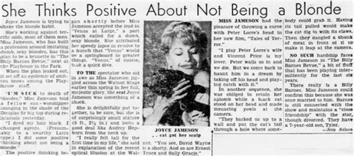 Joyce Jameson Cause of Death, How did Joyce Jameson Die?