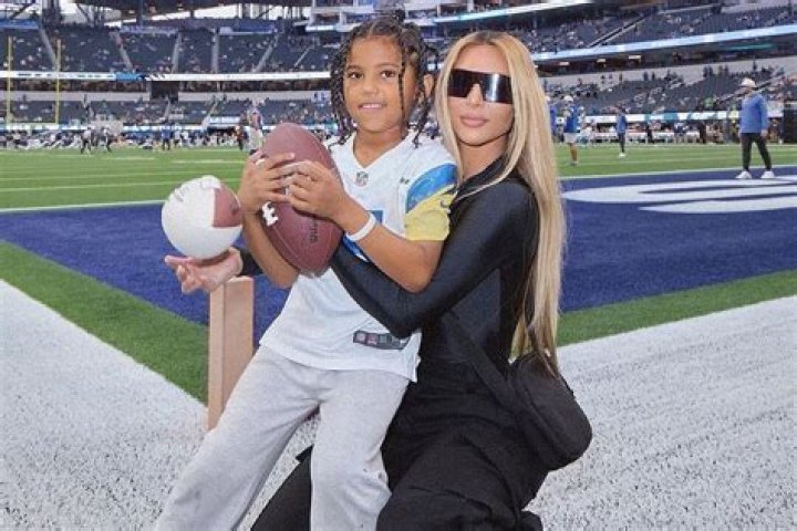 
Kim Kardashian Takes Son Saint and Friends to Meet His Favorite NFL Player for His 7th Birthday 