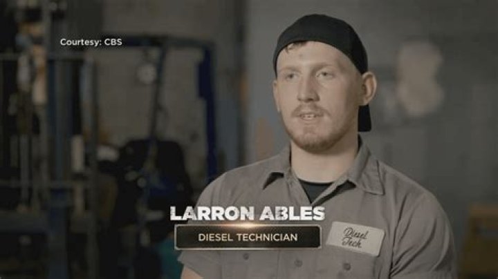 
Larron Ables Is The 22 Year Old Technician On Tough As Nails 2023 