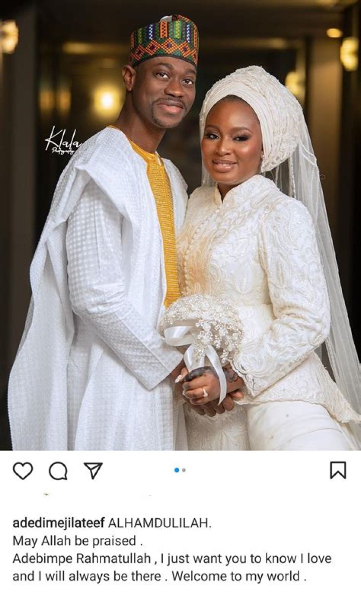 
Lateef Adedimeji Reacts As His Wife, Adebimpe Oyebade Shares New Pictures From England 