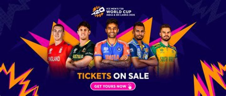 
Men’s T20 World Cup: Tickets for India v Pakistan match sold out 