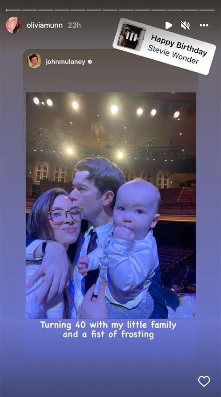 
Olivia Munn and Malcolm Surprise John Mulaney on his 40th Birthday 