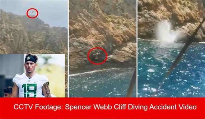 
Oregon’s Tight End Spencer Webb Cliff-Diving Accident Linked To His Death 