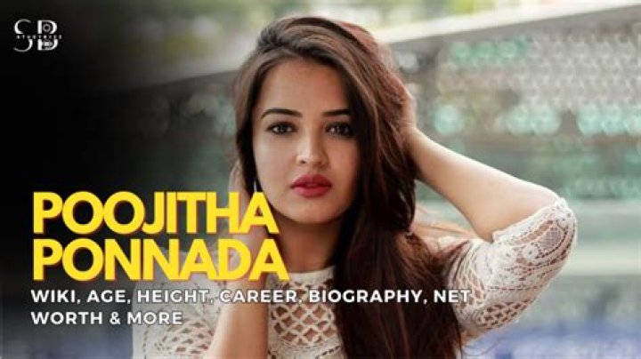 
Poojitha Ponnada Height, Weight, Net Worth, Age, Birthday, Wikipedia, Who, Nationality, Biography 