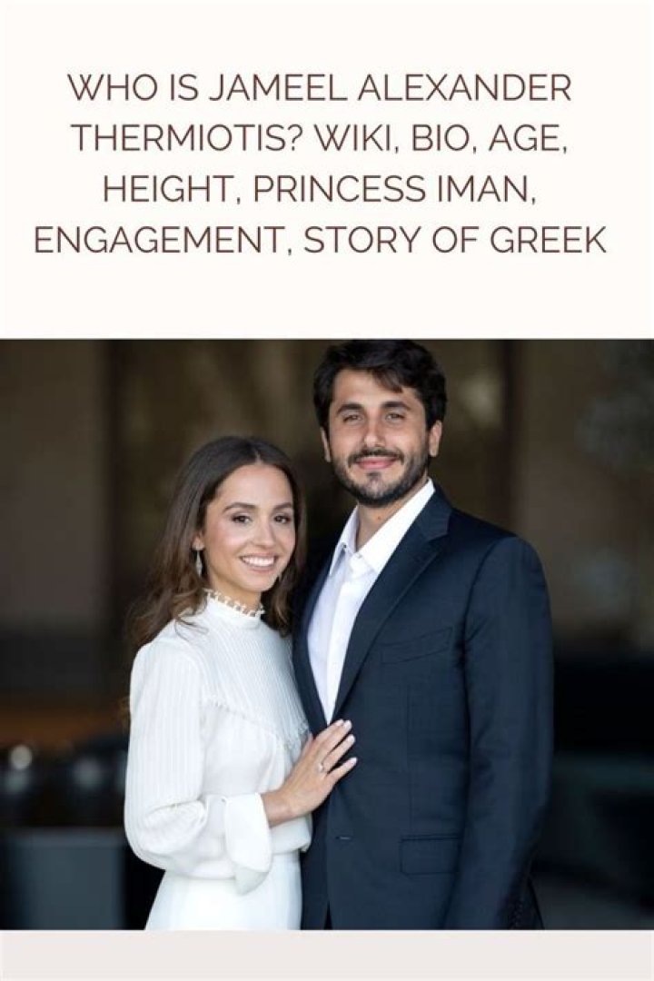 
Princess Iman Announces Engagement To Jameel Alexander Thermiotis, Who Is He? 
