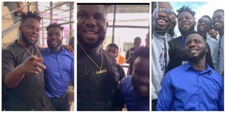 
Reactions As Nigerian Skit Maker, Oga Sabinus Shares Photo Of Himself And Pawpaw On 1000 Naira Note. 