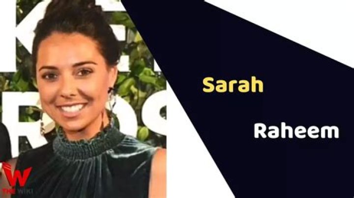 
Sarah Raheem Height, Weight, Net Worth, Age, Birthday, Wikipedia, Who, Nationality, Biography 