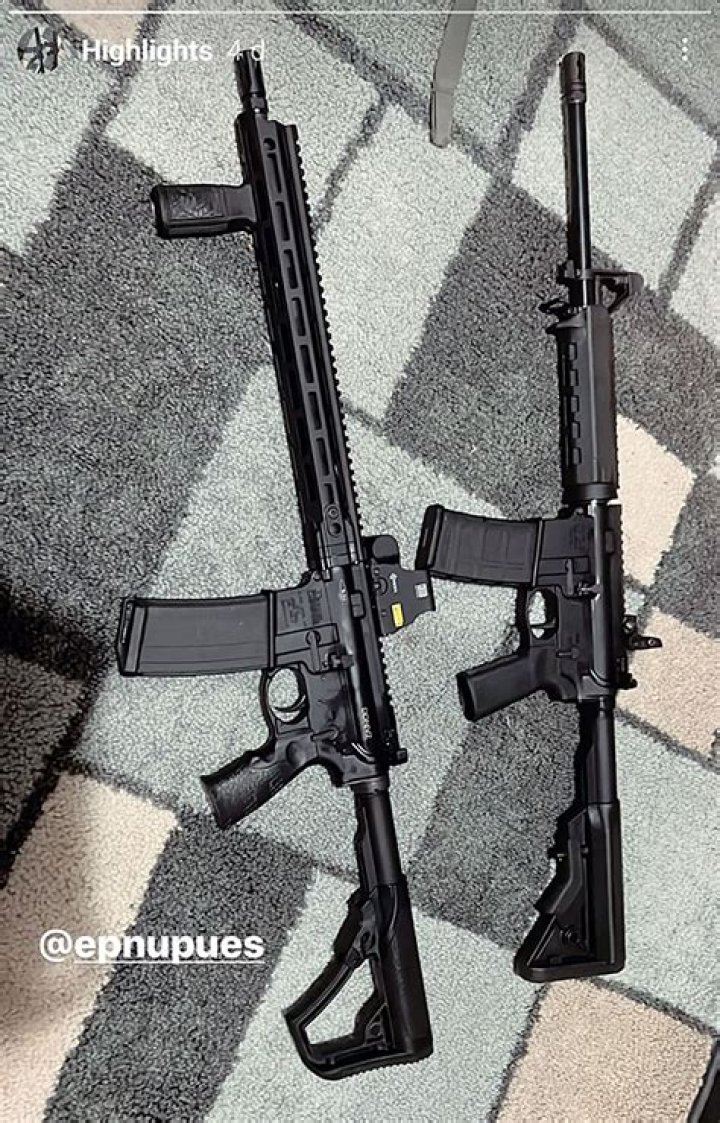 
Texas Shooter Salvador Ramos Uvalde Tx Revealed Gun Photos @salv8dor_ On Instagram 