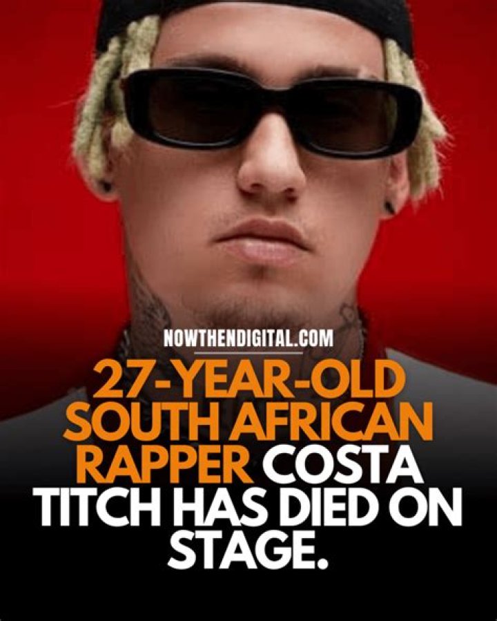Was Costa Titch vaccinated? Rapper’s collapses on stage, social media claims Covid-related death