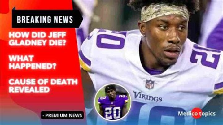 
Was Jeff Gladney In An Accident? Death Cause, What Happened To The Vikings CB? 
