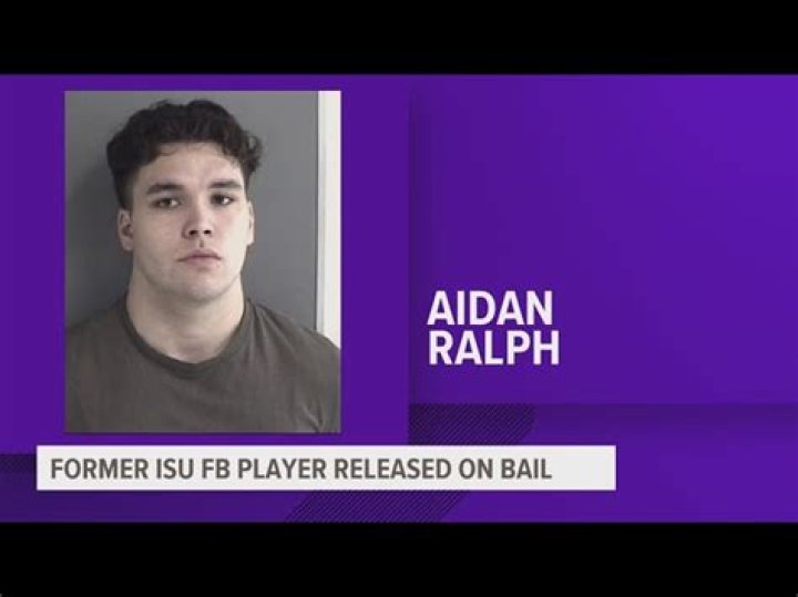 What did Aidan Ralph do? Iowa State University linebacker arrested on charges of assault