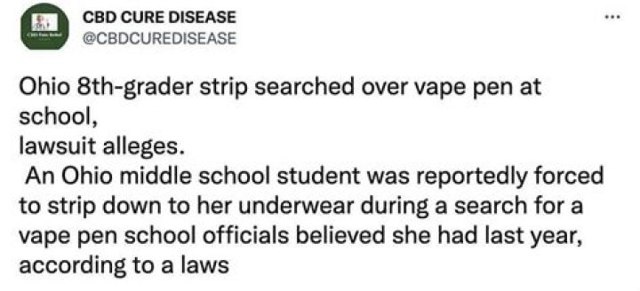 
What happened at East Lake Middle School? Student’s mom files lawsuit for ‘inappropriate’ strip search over vape pen 