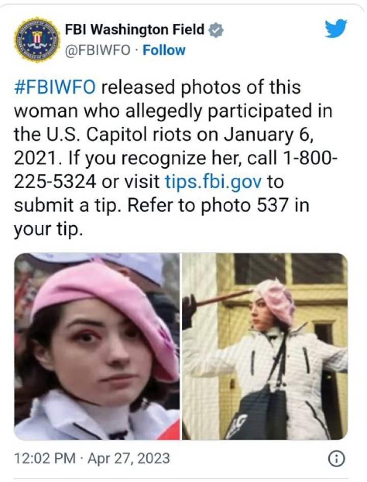 Who is Capitol riot suspect Jennifer Inzuza Vargas?