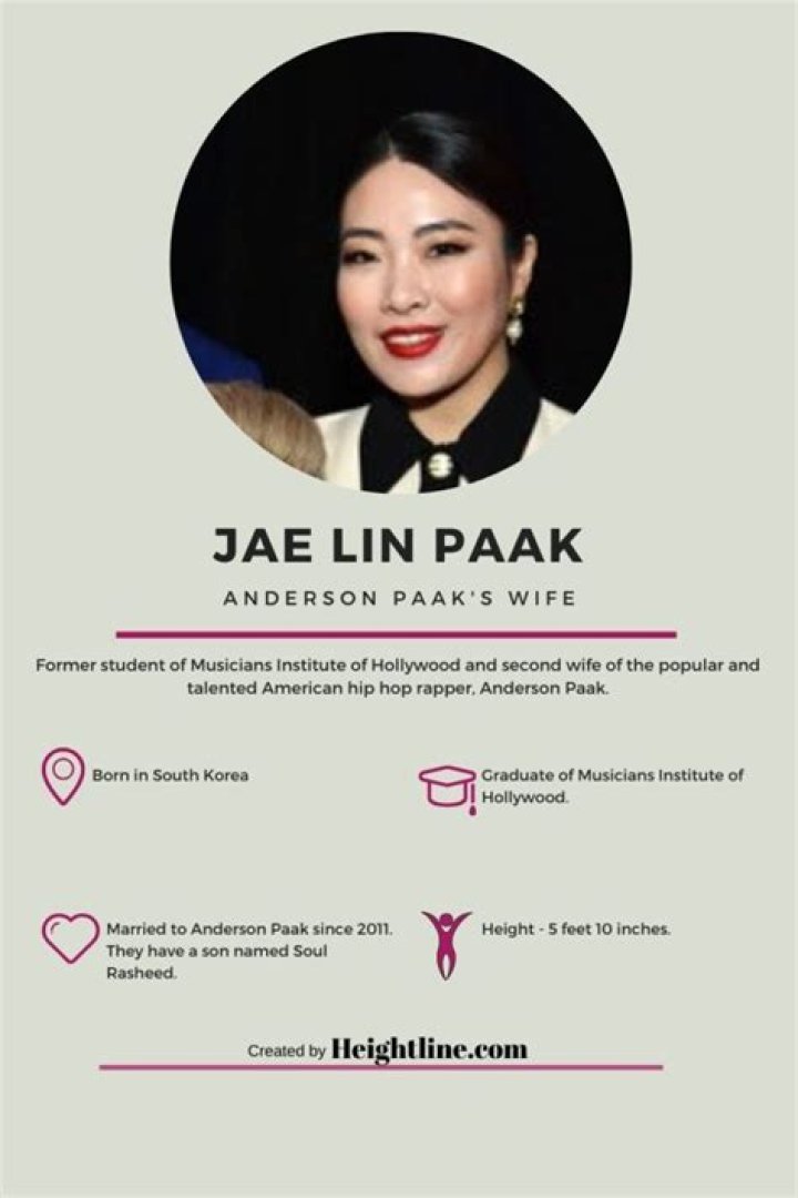 Who is Jae Lin? Everything To Know About Anderson Paak’s Wife