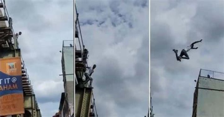 
Who is Kendall Floyd? Chilling video shows man leaping from subway track to roof to evade NYPD 