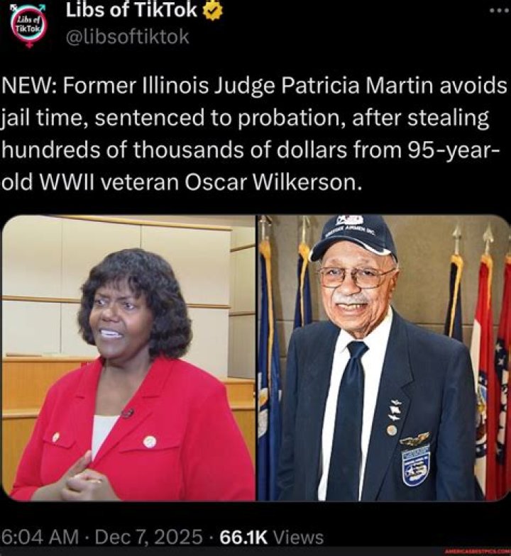 
Who is Patricia Martin, retired Illinois judge is accused of stealing World War II veteran’s life savings 