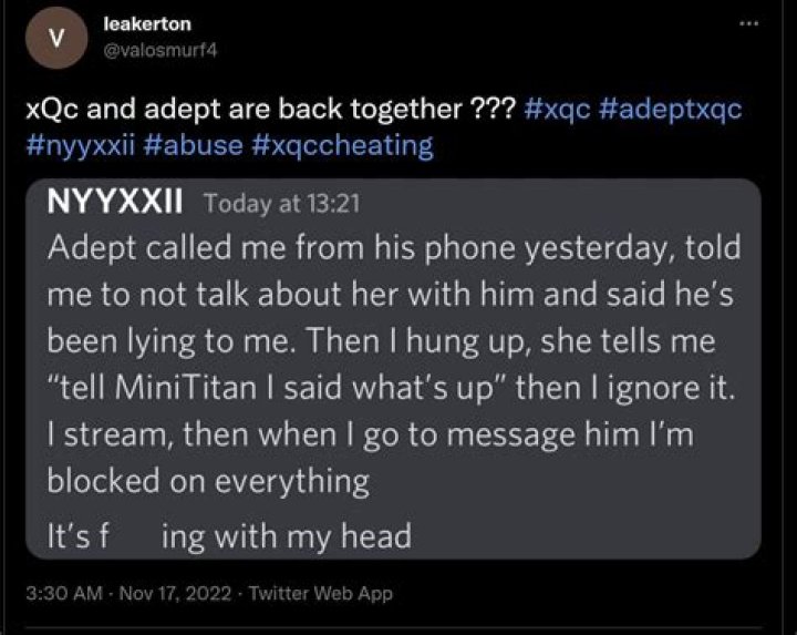 
Why did xQc and Adept Break up and Unfollow Each Other? 