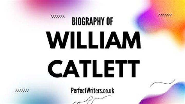 
William Catlett Height, Weight, Net Worth, Age, Birthday, Wikipedia, Who, Nationality, Biography 