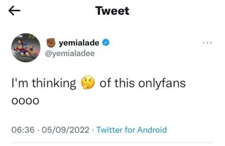
Yemi Alade Reveals Intention Of Joining ‘OnlyFans’ 